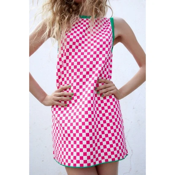 Zara | Dresses | Zara Plaid Knit Dress | Poshmark Zara | Dresses | Zara Plaid Knit Dress | Poshmark
